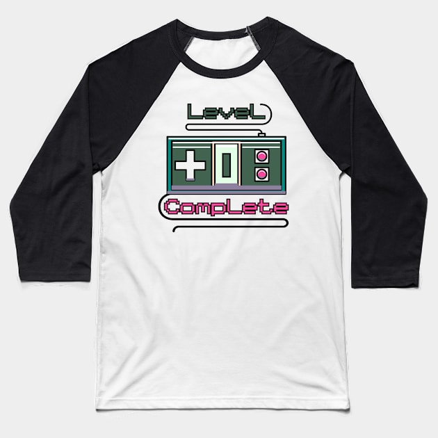 Level Complete Baseball T-Shirt by PNPTees